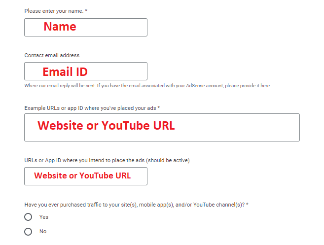 Please enter account перевод. Промокод adsense. Invalid youtube link. Invalid account data provided перевод. Email address is Invalid. Please enter a valid email into the email field..